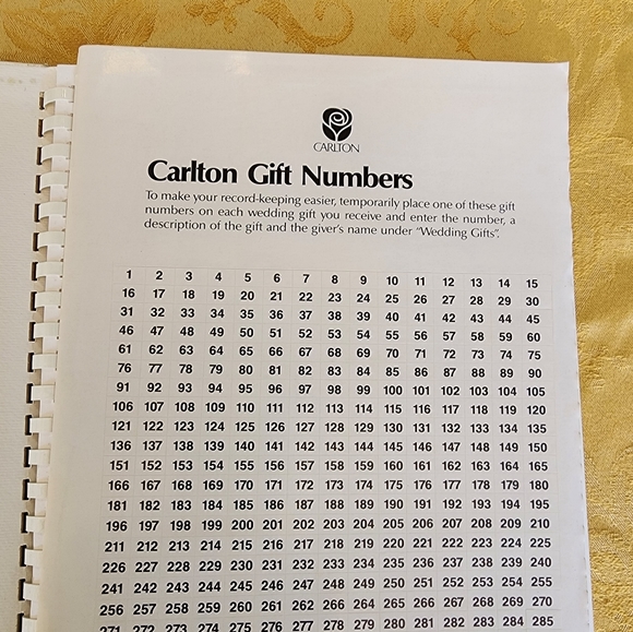 Carlton Wedding Keepsake Album - Picture 2 of 11